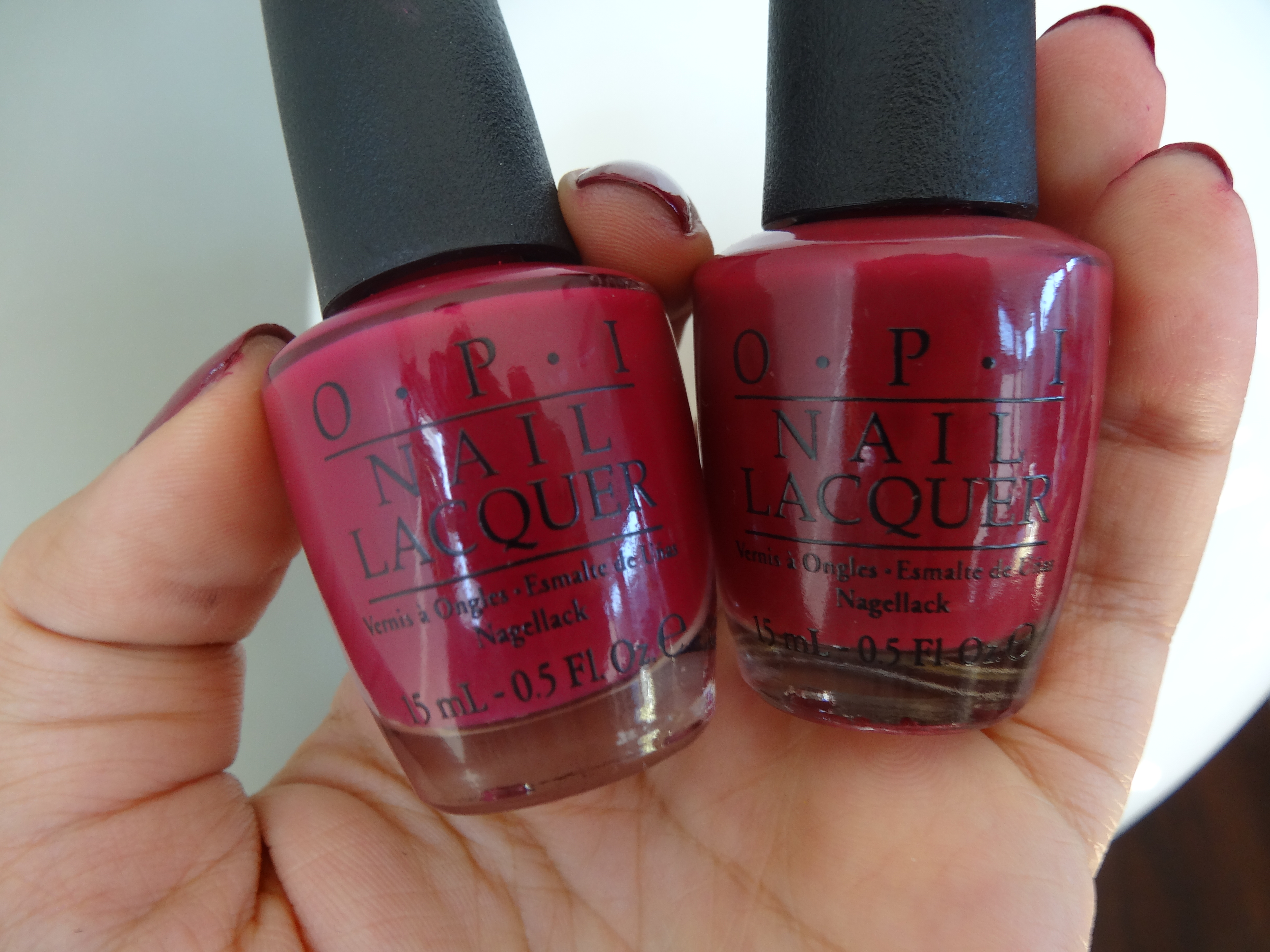 OPI Miami Beet & Just BeClaus